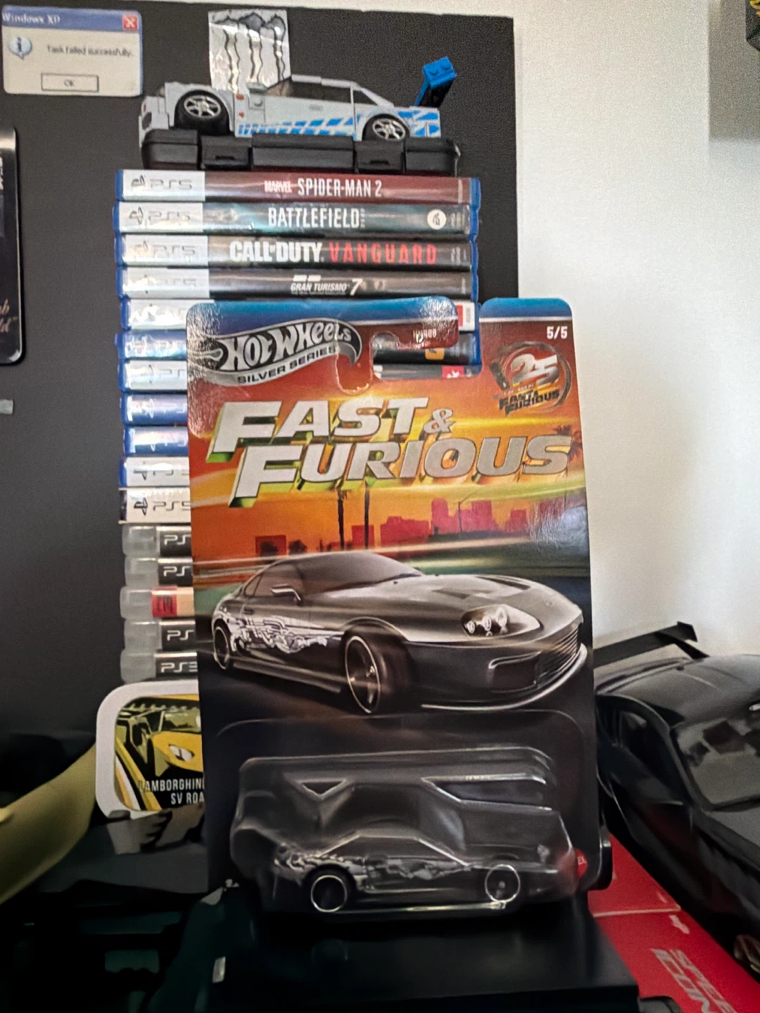 Hot Wheels Fast & Furious Silver Series Toy Car