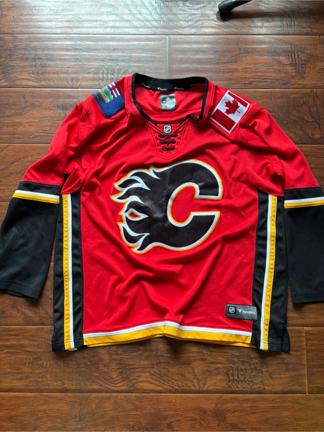 Calgary Flames hockey jersey NHL XXXL