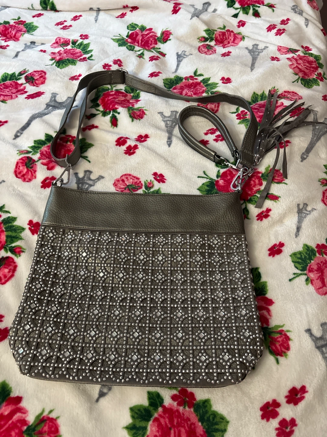 Crossbody Purse with Studs