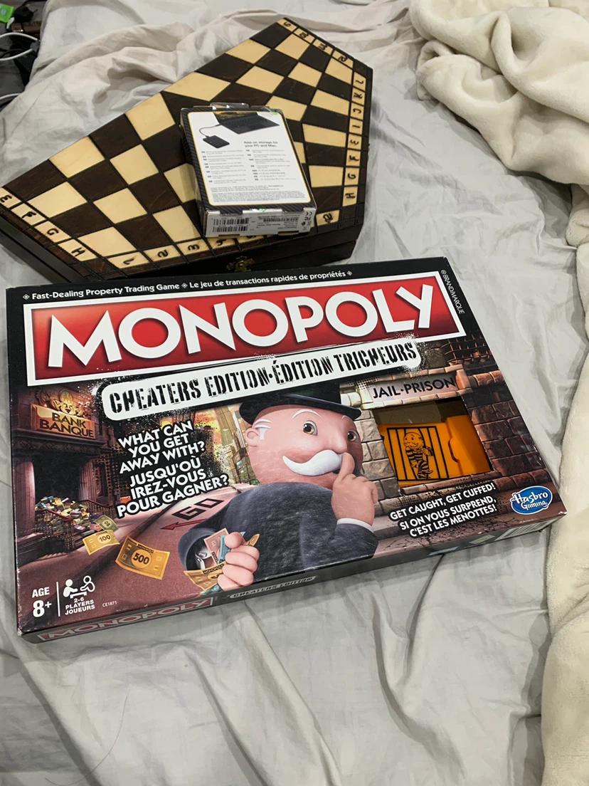 Monopoly Cheaters Edition Board Game
