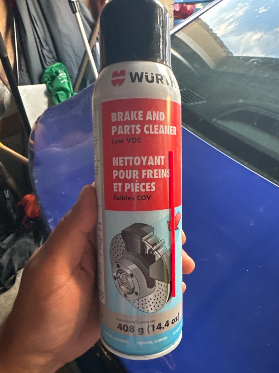 Würth Brake and Parts Cleaner Spray - 408g - photo 2