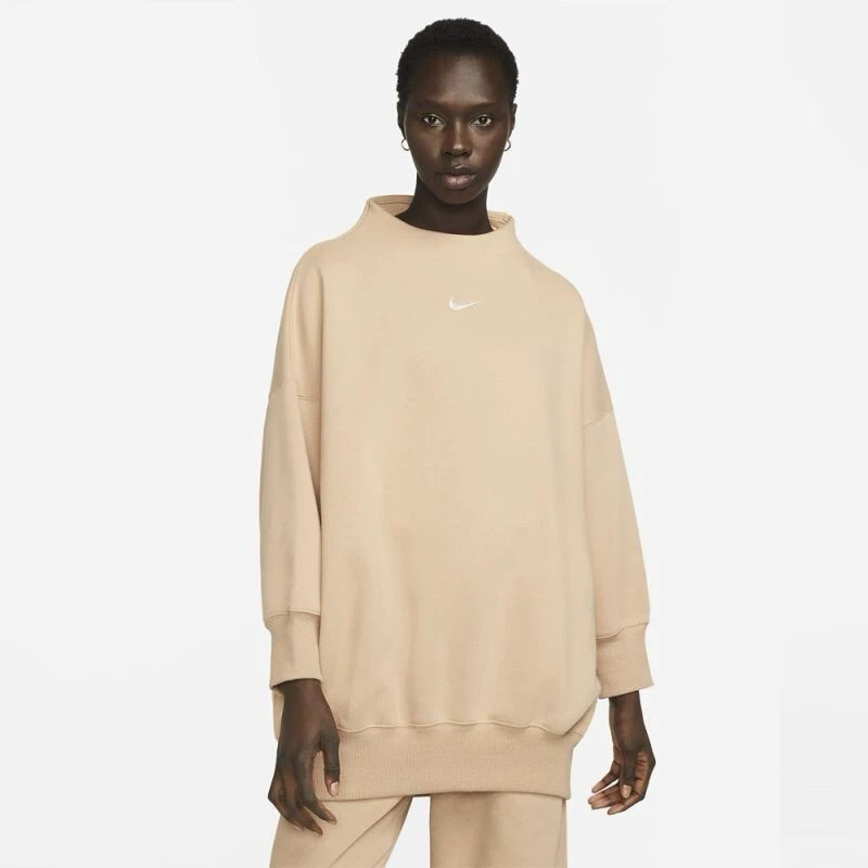 Nike Women's Oversized Fleece Mock Neck - photo 2