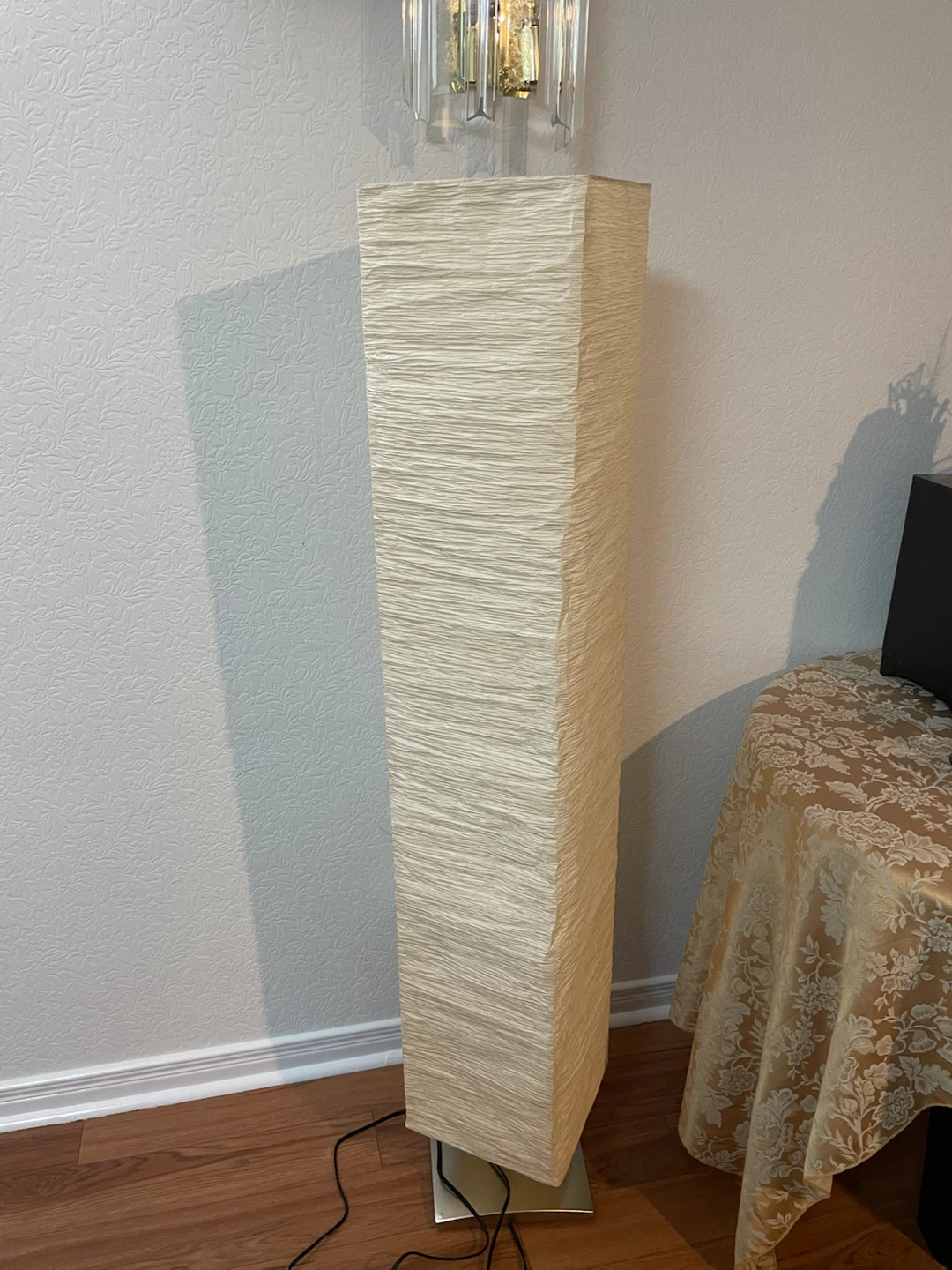 Tall Rectangular Paper Lantern Floor Lamp - photo 2