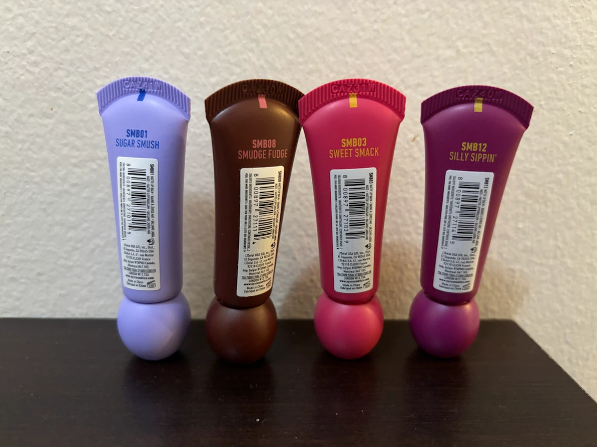 NEW-CLEARANCE-4 NYX Smushy Matte Lip Balm Collection (4 shades) - photo 2