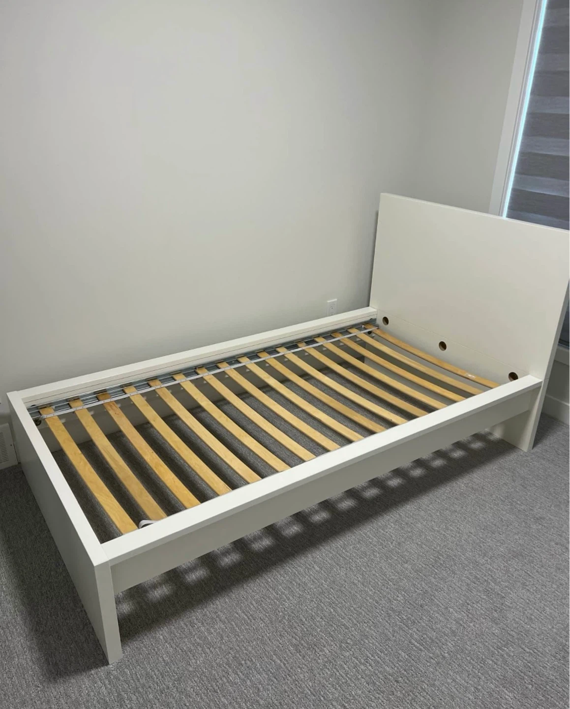IKEA Twin bed frame MALM in white