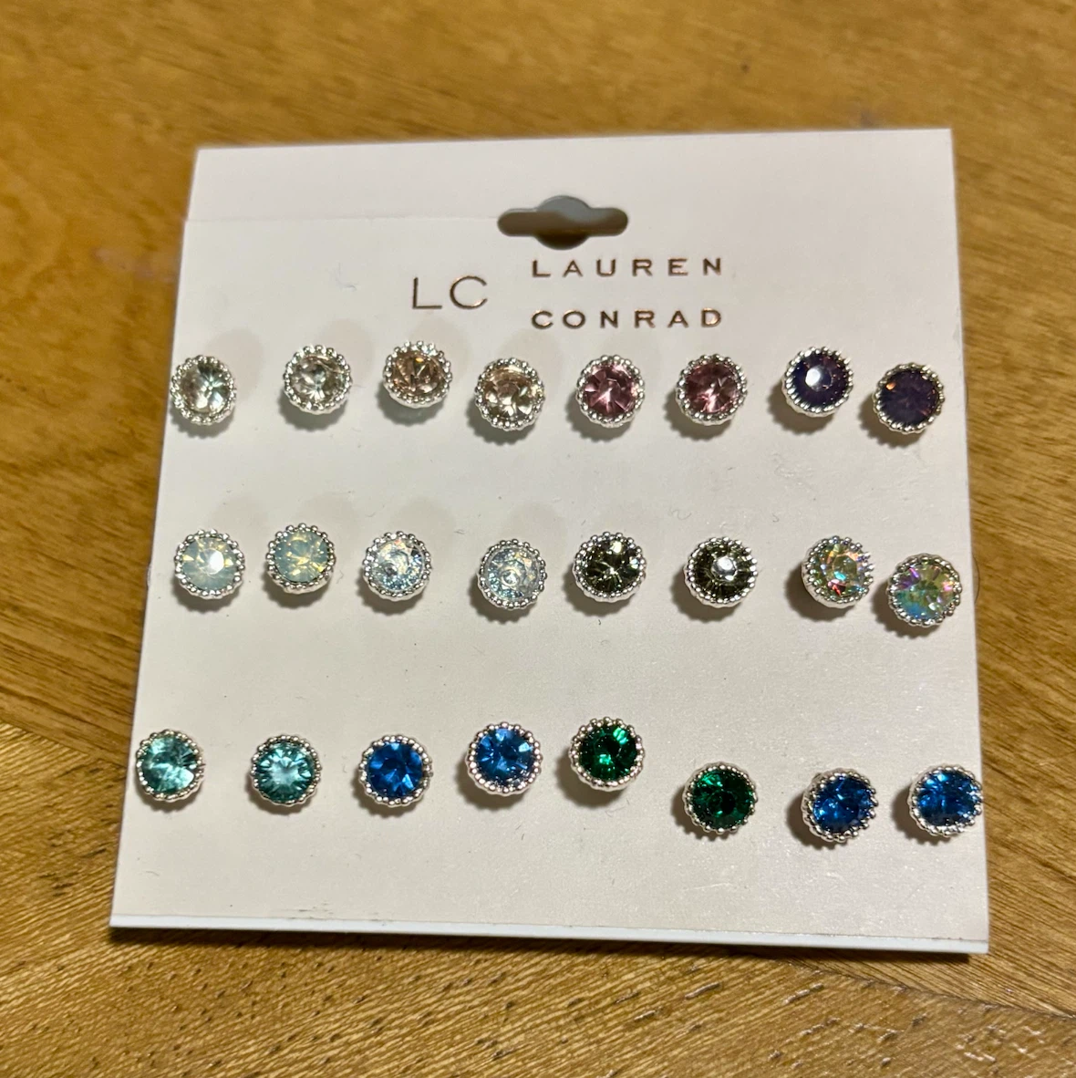 NEW-CLEARANCE-Lauren Conrad CC Stud Earrings Set