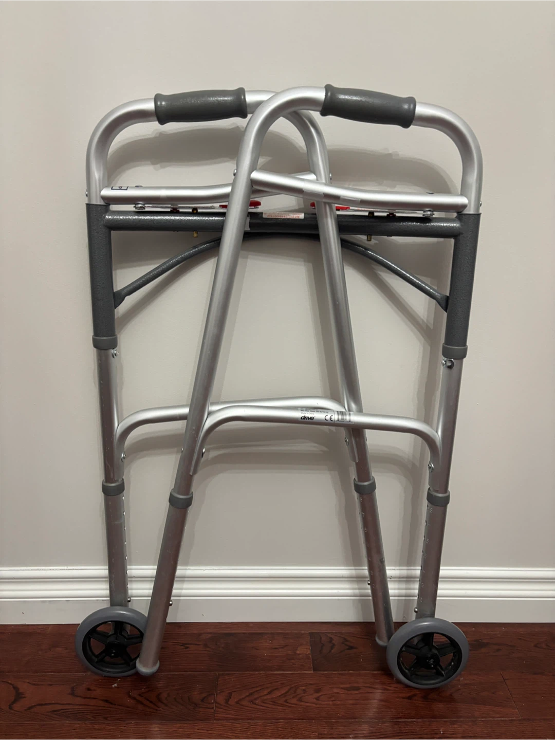 Drive Medical Folding Walker with Wheels - photo 5