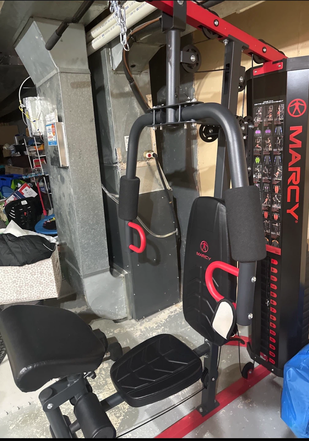 Marcy Home Gym 150lb from Costco - photo 2