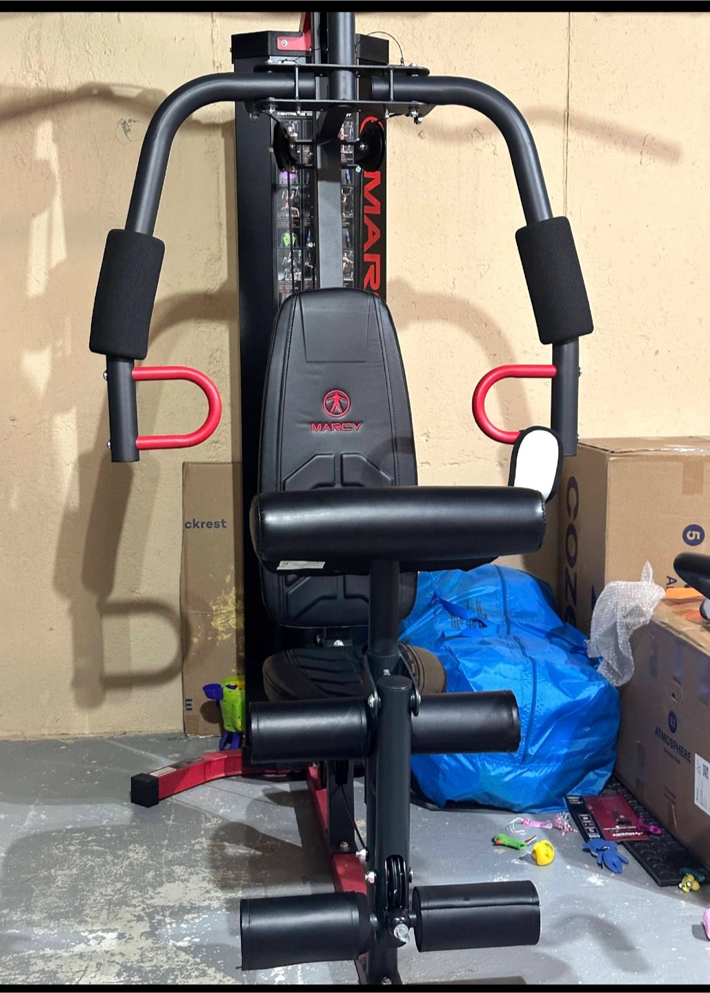 Marcy Home Gym 150lb from Costco - photo 3