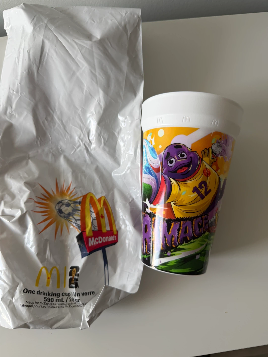 McDonald's Grimace FIFA Cup - photo 2