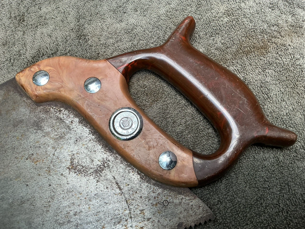 Disston D-95  26” 8 point Hand Saw ! - photo 3