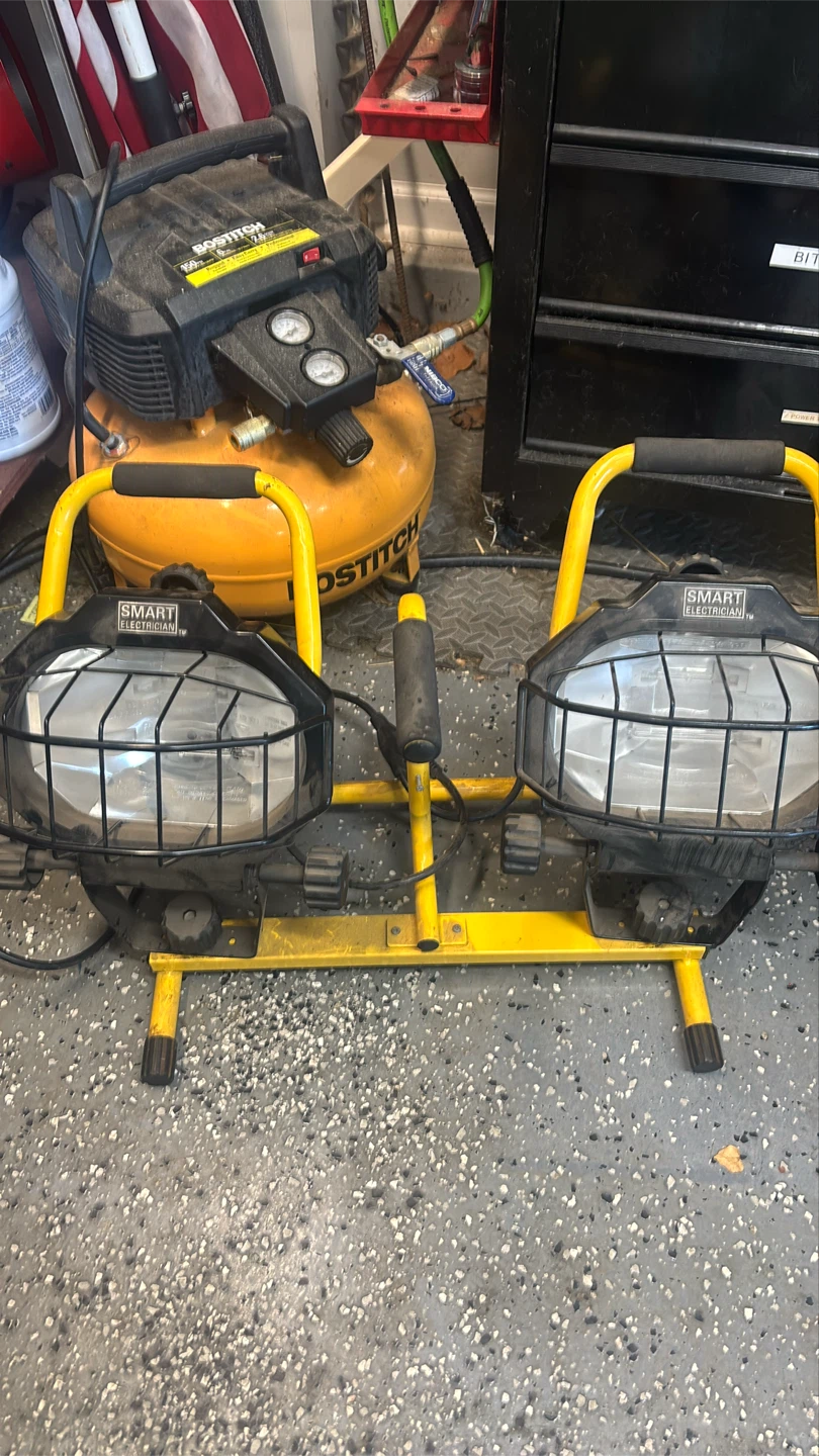 Smart electrician dual work light