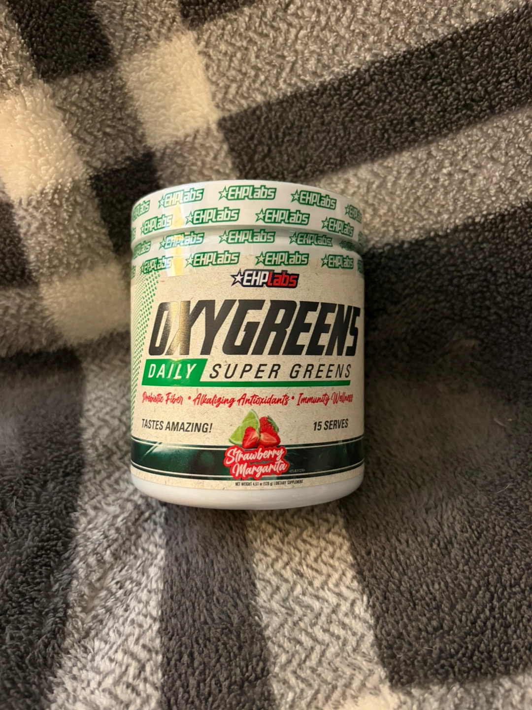 EHP Labs OxyGreens Daily Super Greens Strawberry Margarita
