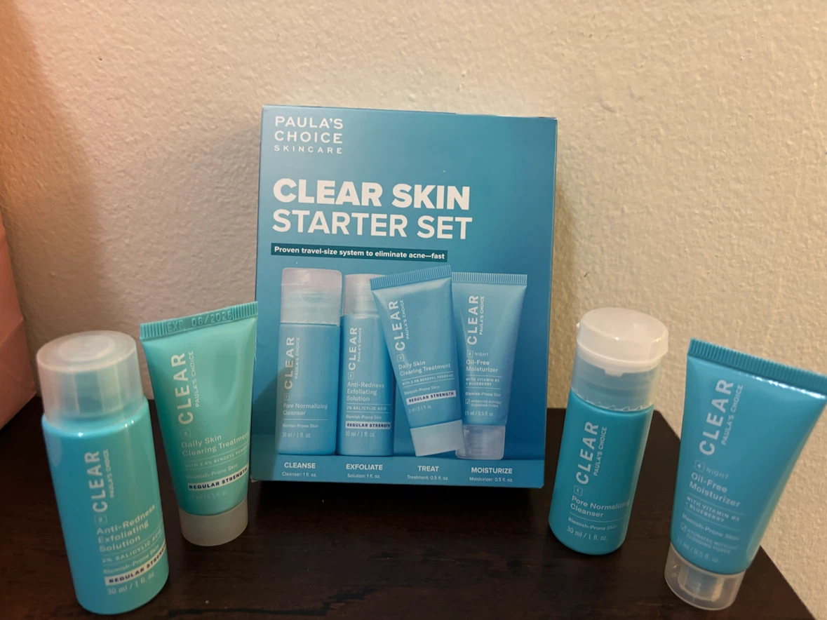 NEW-CLEARANCE-Paula's Choice Clear Skin Starter Set