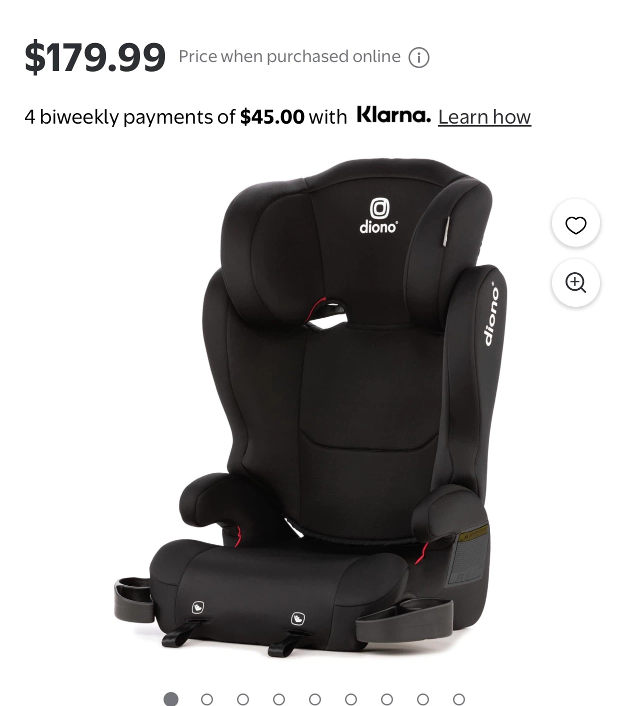 Diono 2-in-1 Booster Seat