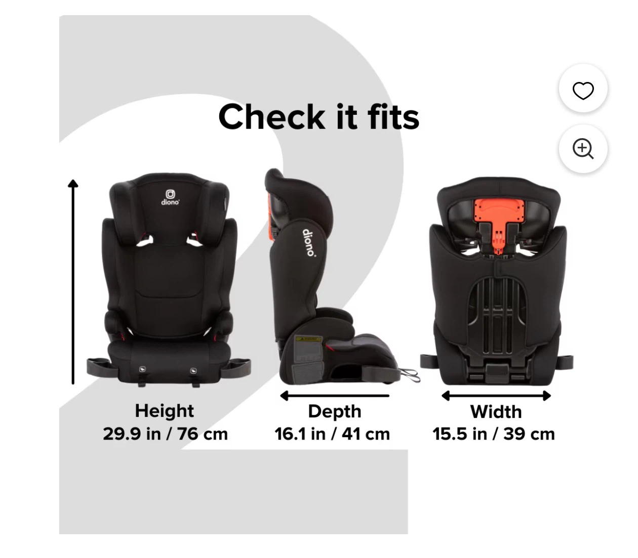 Diono 2-in-1 Booster Seat - photo 2