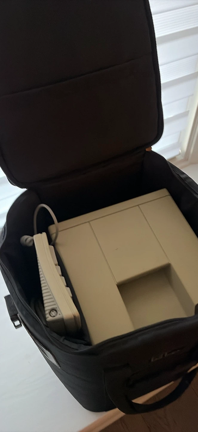 Apple Macintosh SE  SuperDrive with Keyboard and Bag - photo 5