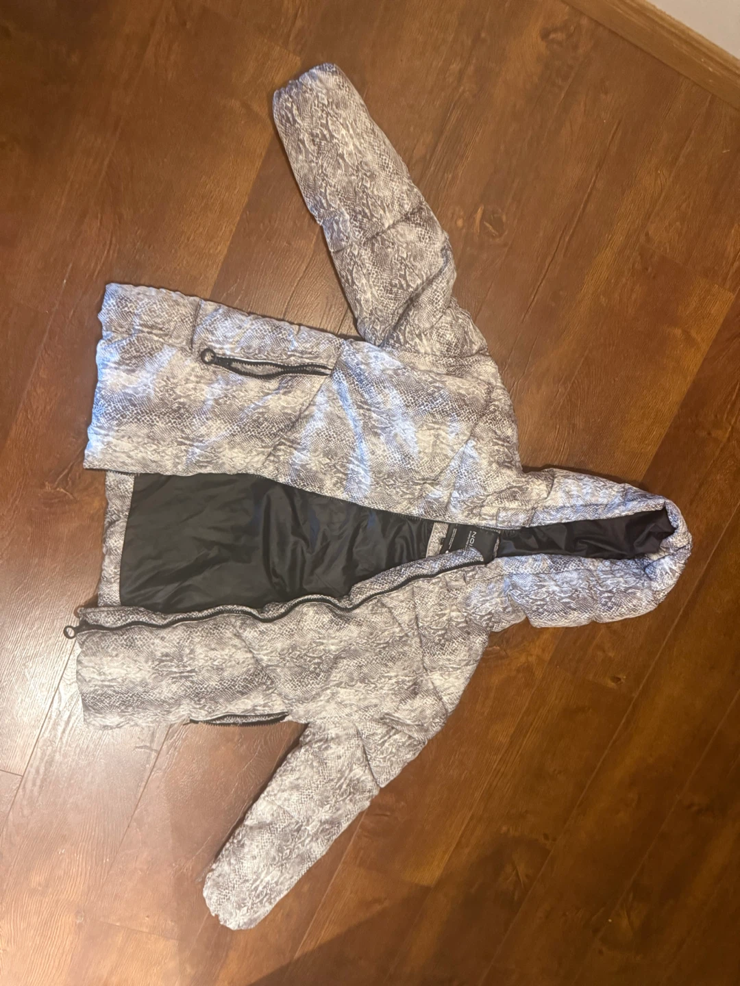 NOIZE Puffer Jacket - Snakeskin Print - photo 2
