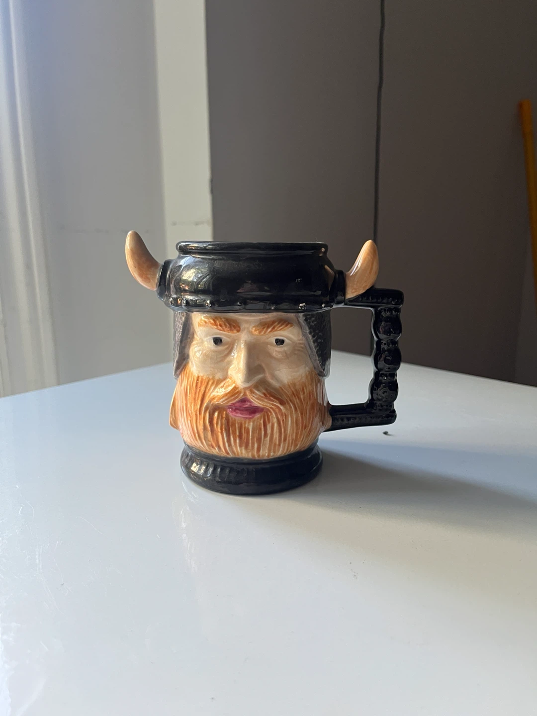 Viking Face Novelty Mug