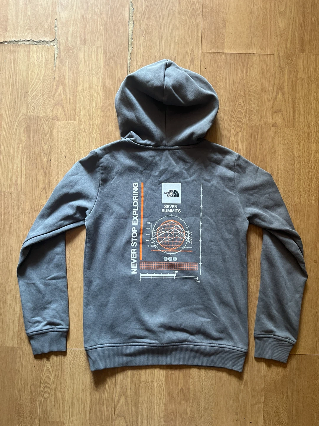 The North Face Grey Hoodie and Jogger Set YOUTH XL - photo 3