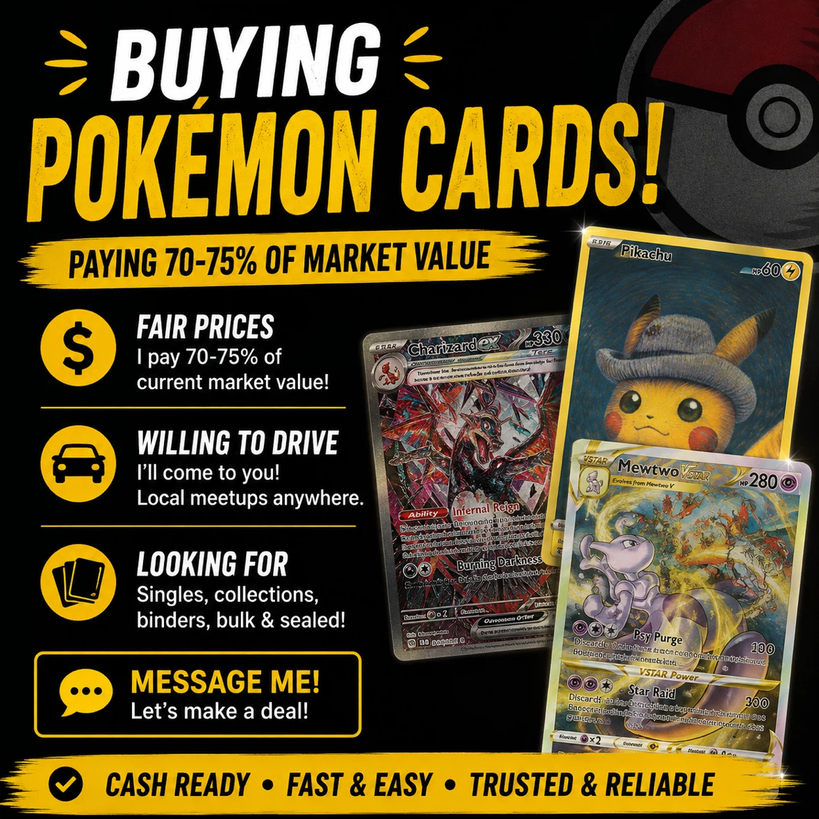 Looking to Buy Pokemon Cards
