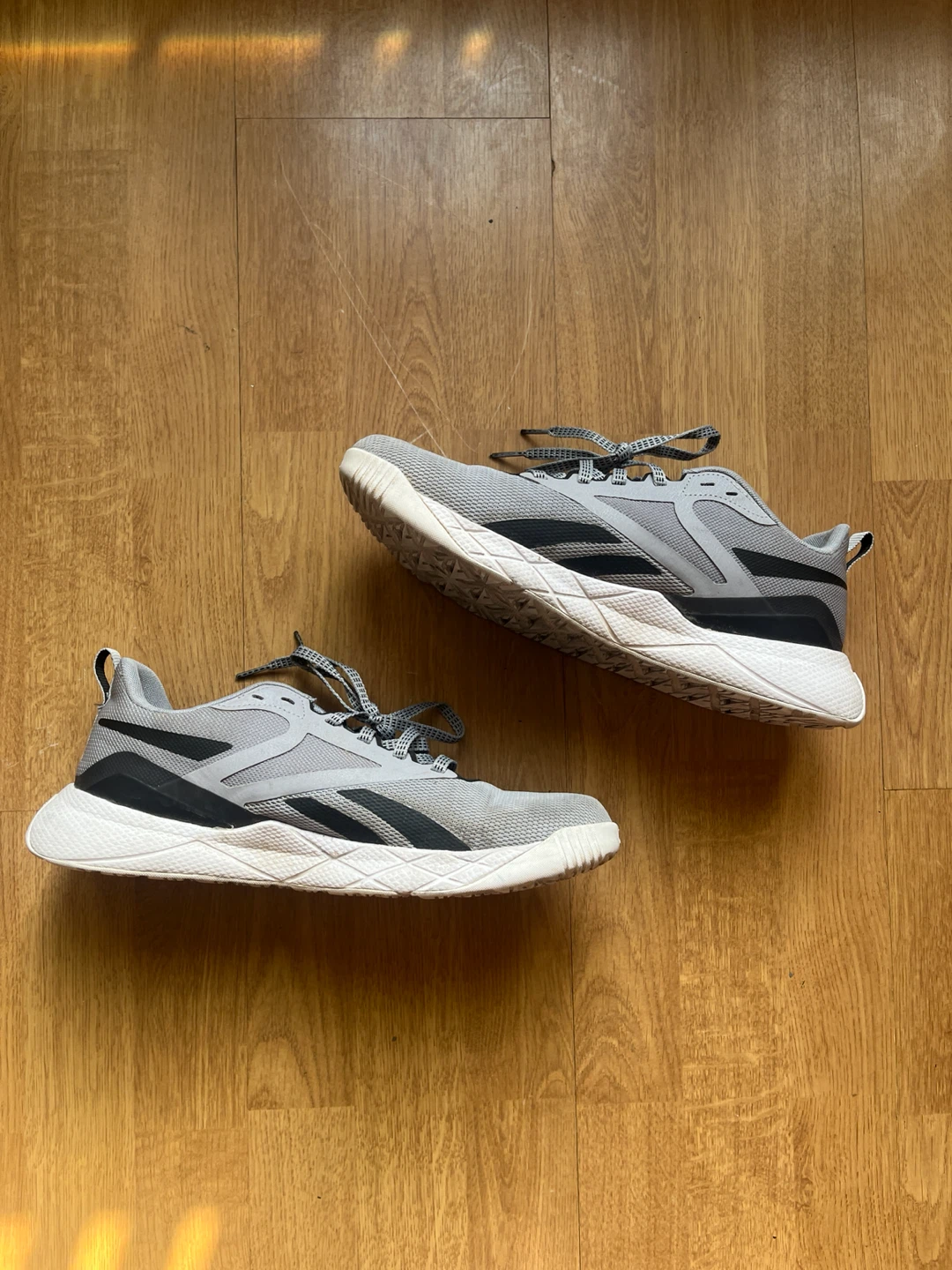 Reebok Grey Athletic Shoes - Men’s 11