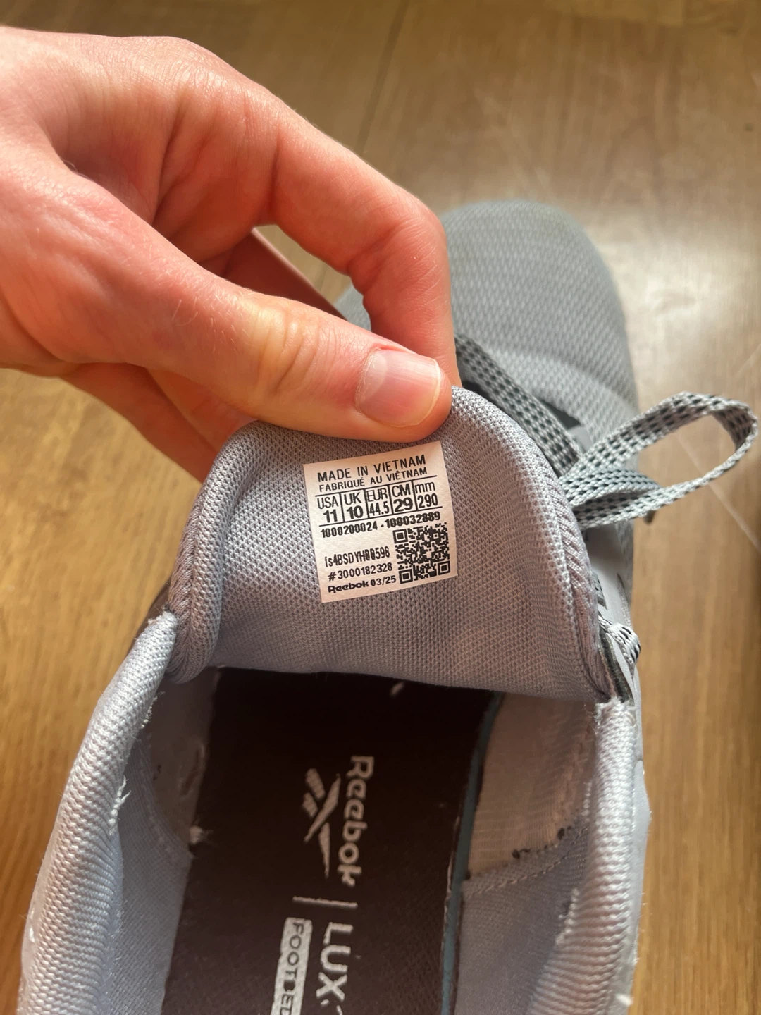 Reebok Grey Athletic Shoes - Men’s 11 - photo 5