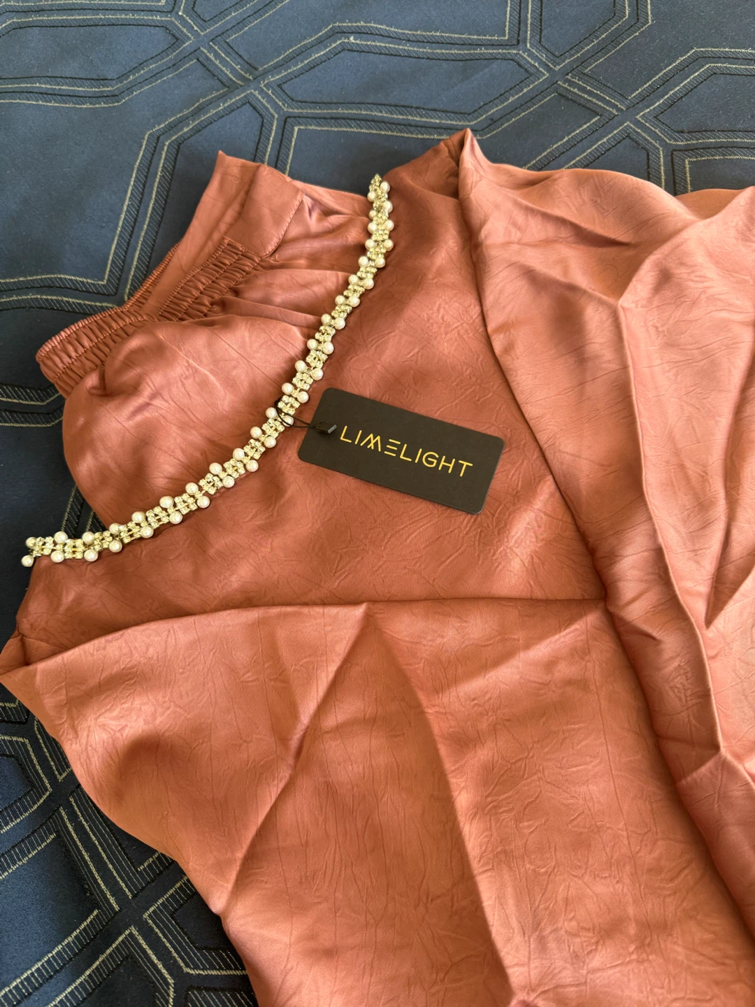 Limelight Women's Embellished Neckline Top - photo 2