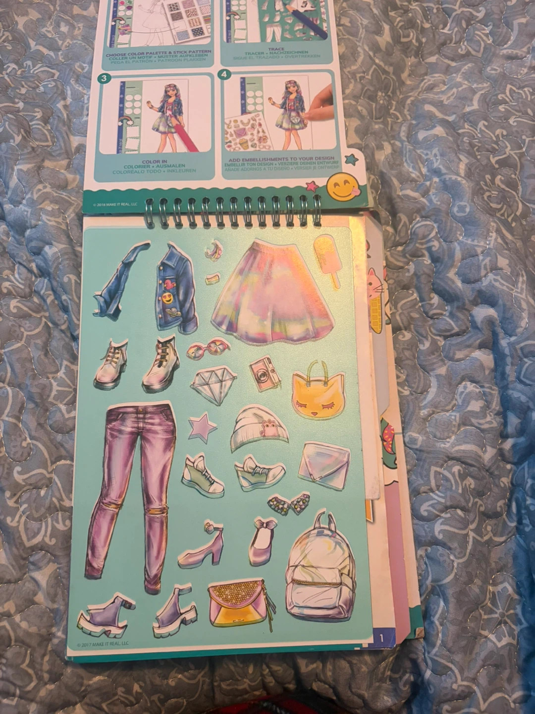 Make It Real Digital Dream Fashion Design Sketchbook - photo 2