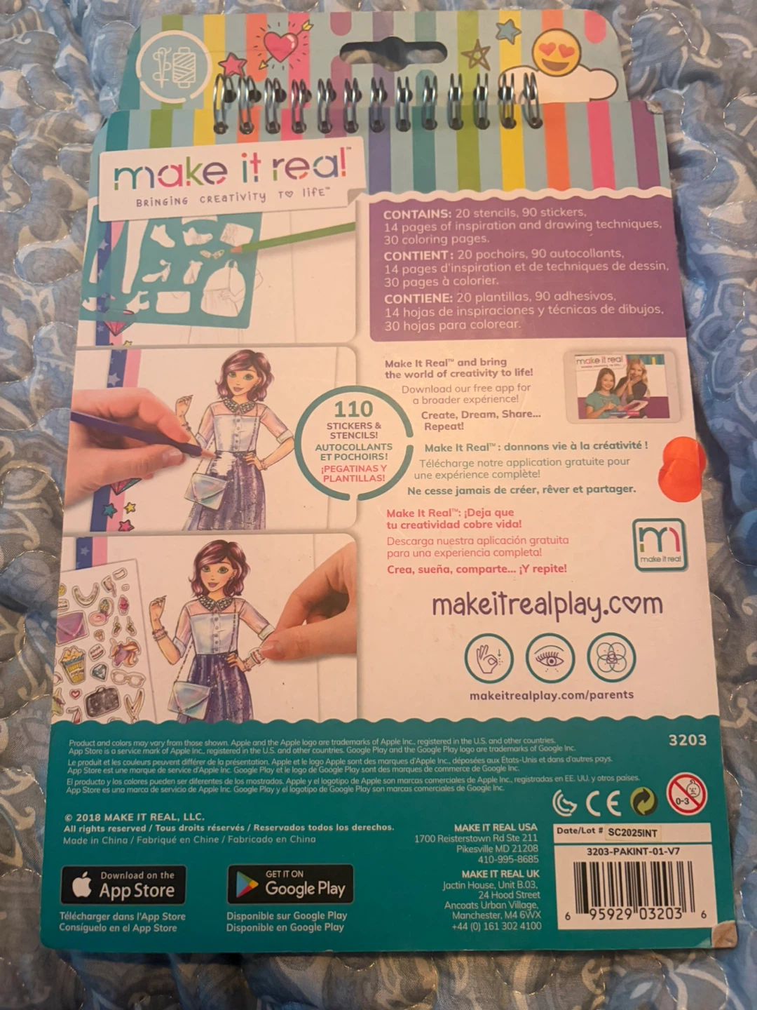 Make It Real Digital Dream Fashion Design Sketchbook - photo 4