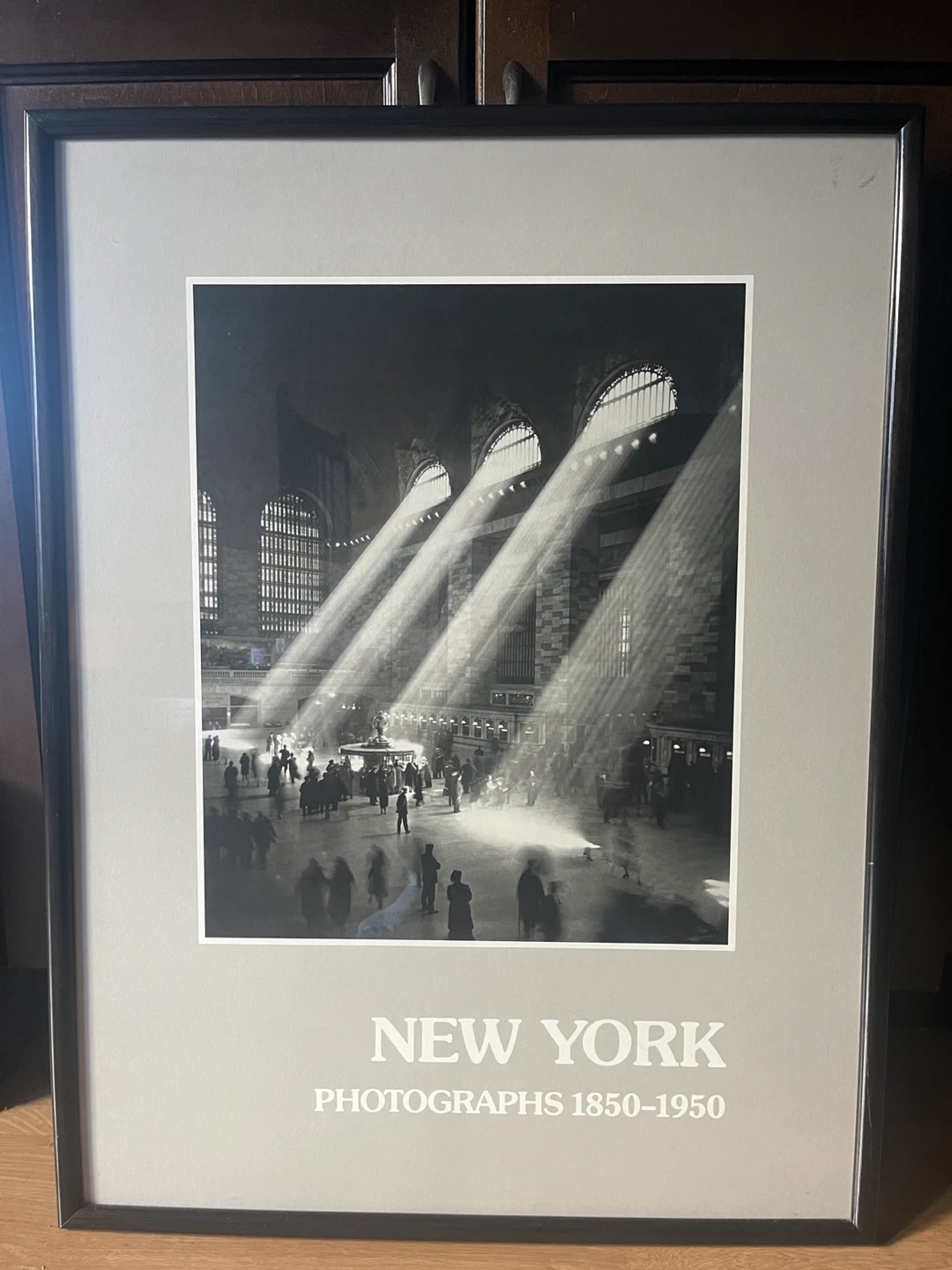 Framed "New York: Photographs 1850-1950" Print