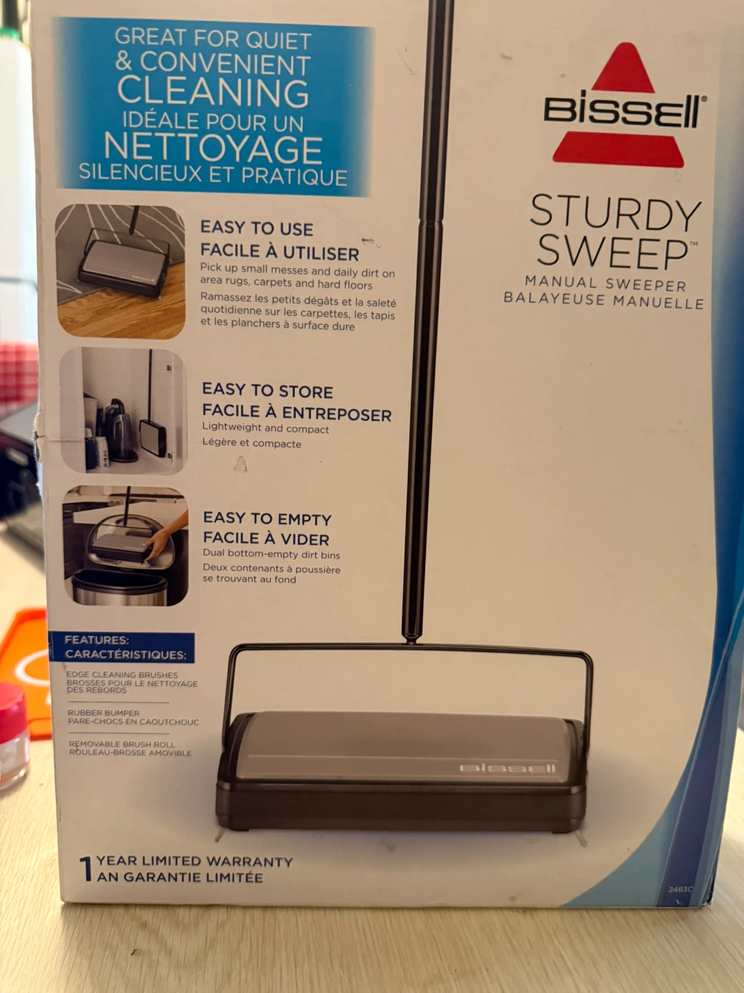 Bissell Sturdy Sweep Manual Sweeper - photo 3