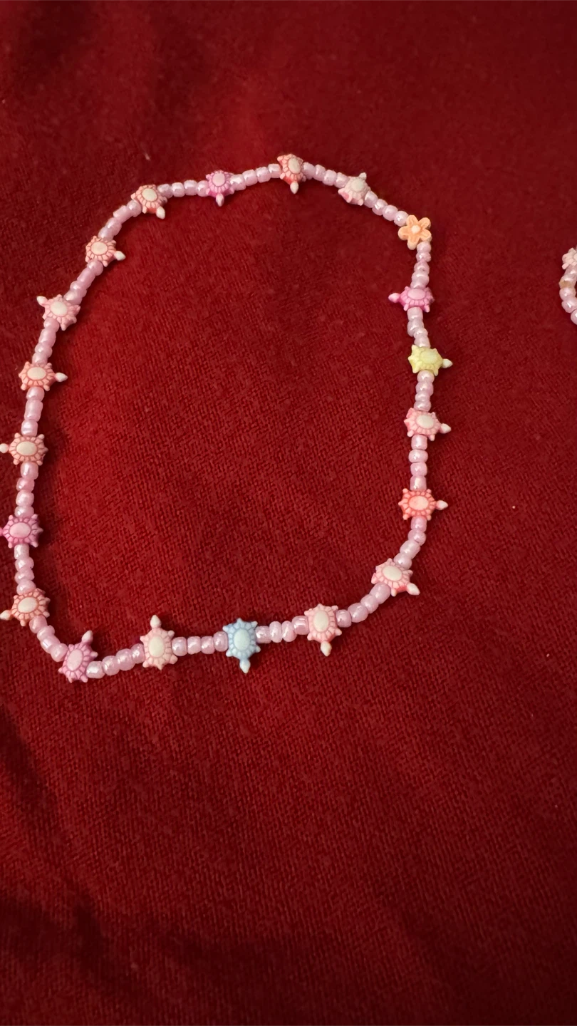 Beaded Necklace and Bracelet Set - photo 5