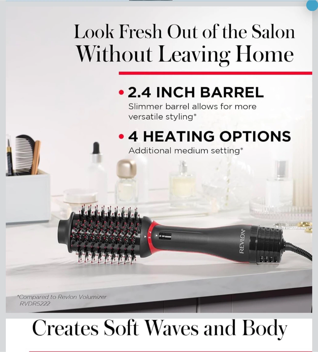 Revlon One-Step Volumizer Plus Hair Dryer and Hot Air Brush