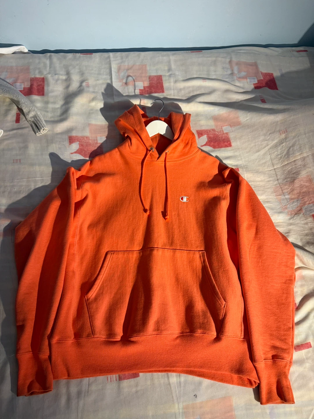 Champion Reverse Weave Hoodie - Orange