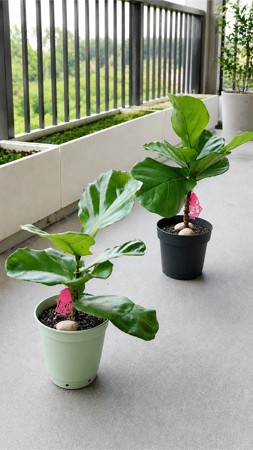 Fiddle Leaf Fig Plant