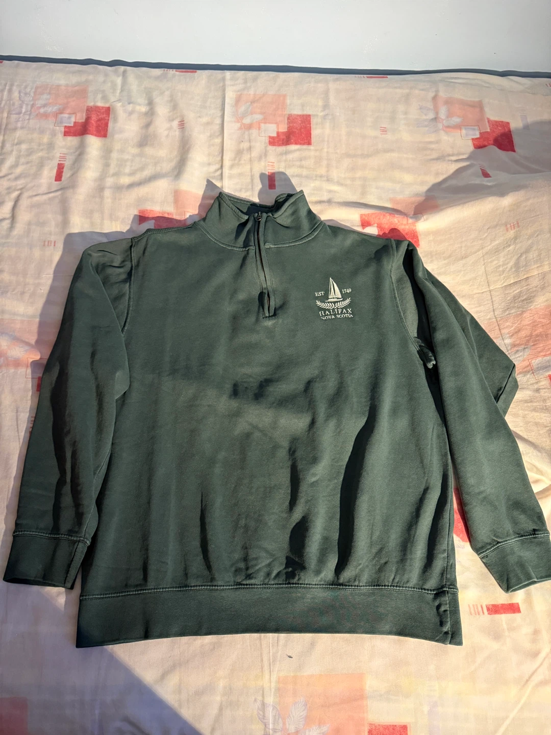 U.S. Vintage 1/4 Zip Sweatshirt