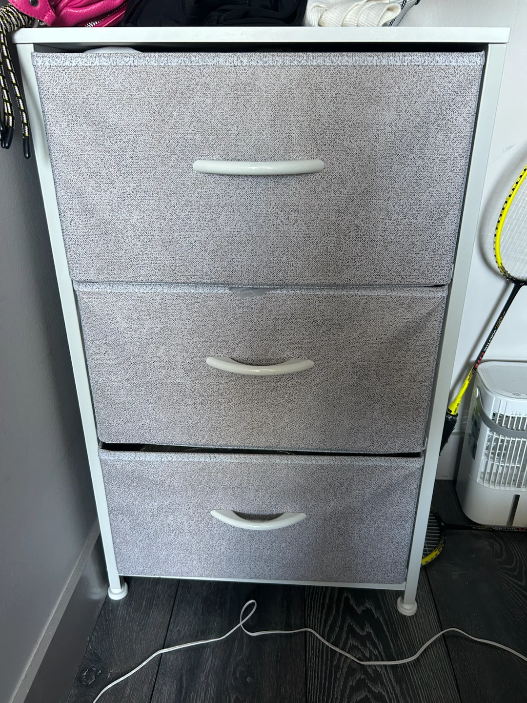 3-Drawer Fabric Dresser