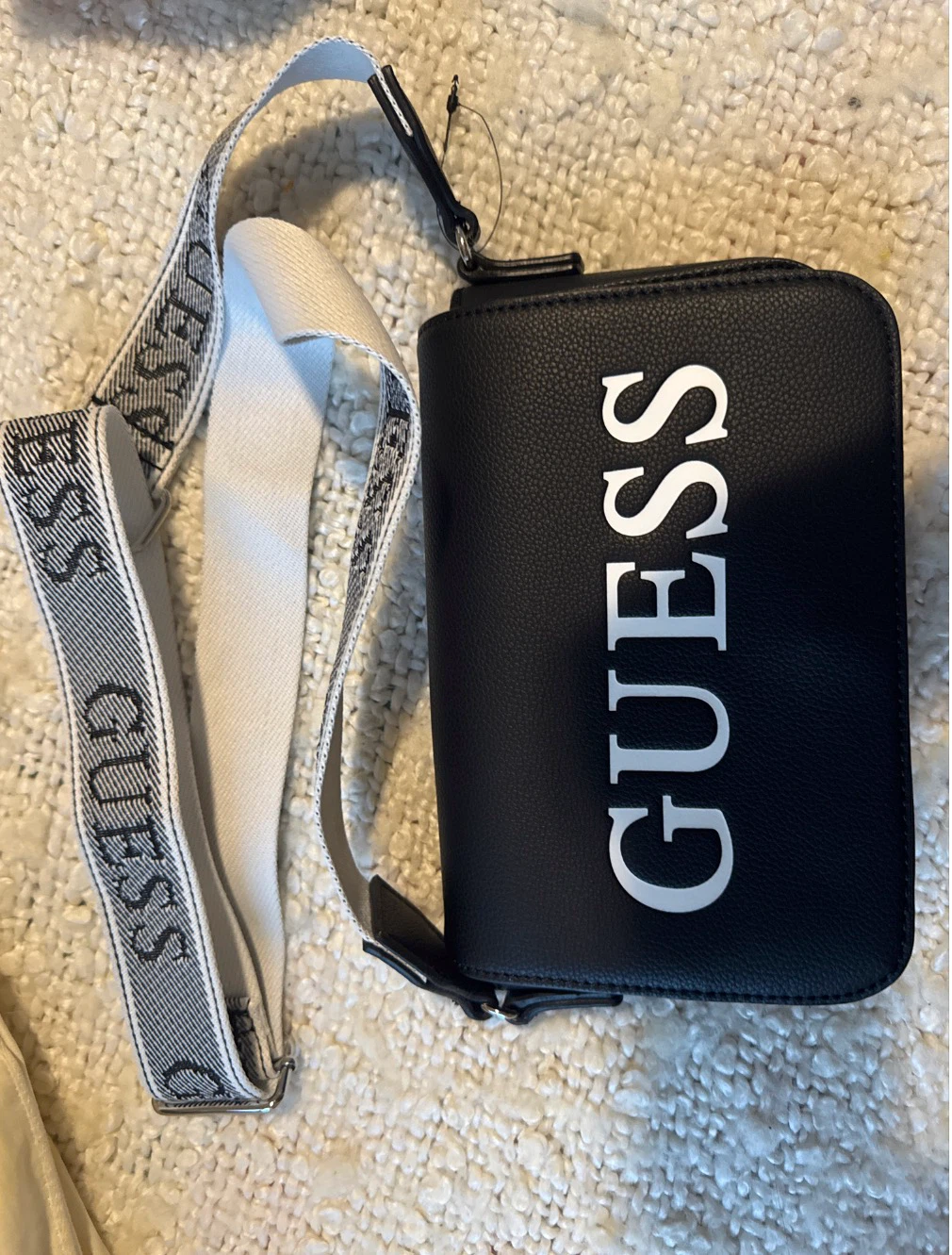 Black GUESS Shoulder Bag