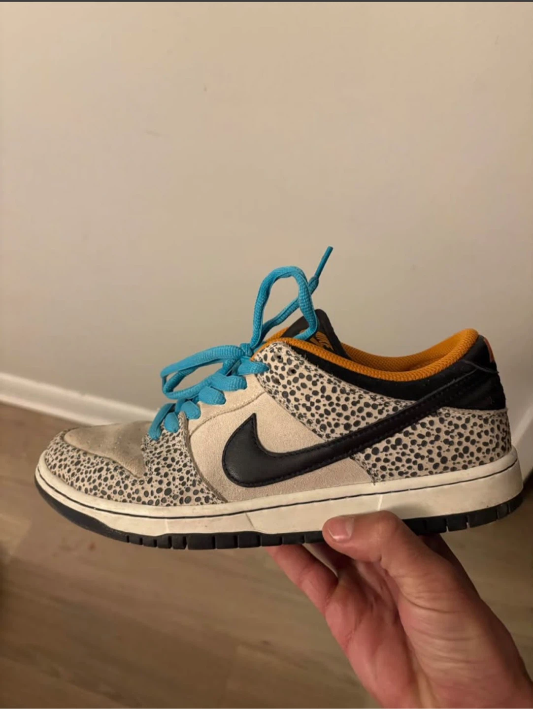 Nike SB Dunk Low Pro "Safari" Sneakers - photo 3