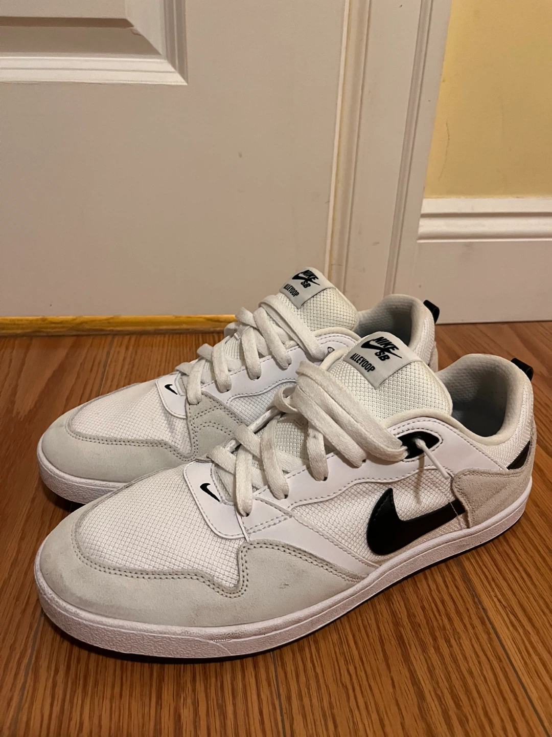 US 11 Nike SB Alleyoop White Black