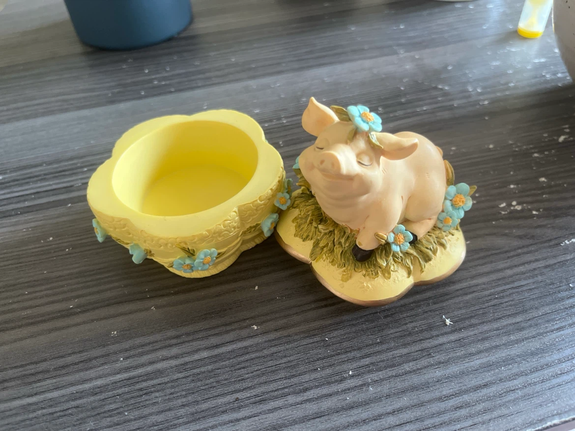 Heritage House Melodies Pig Music Box - photo 2