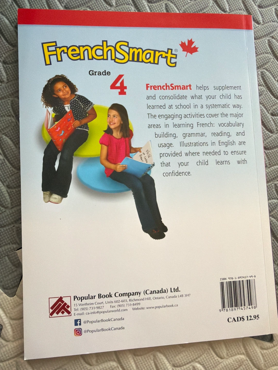 French Smart Grade 4: Making Learning French Fun! Workbook - photo 2