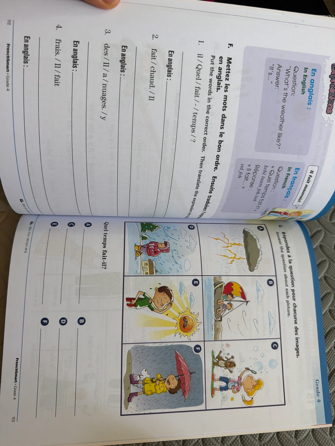 French Smart Grade 4: Making Learning French Fun! Workbook - photo 4
