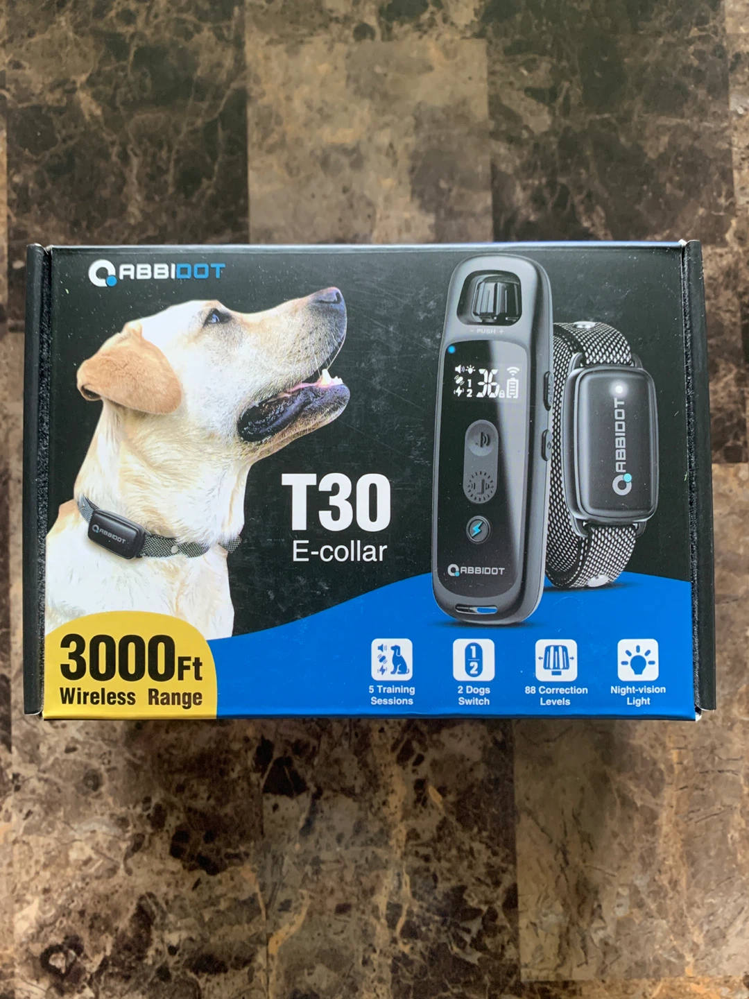 3000 Ft Dog Training Collar with Remote