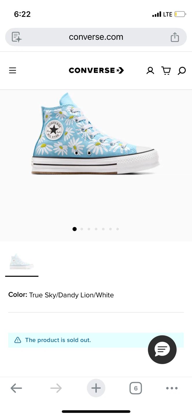 Converse Chuck Taylor All Star Shoes - w7 or kid5 - photo 4