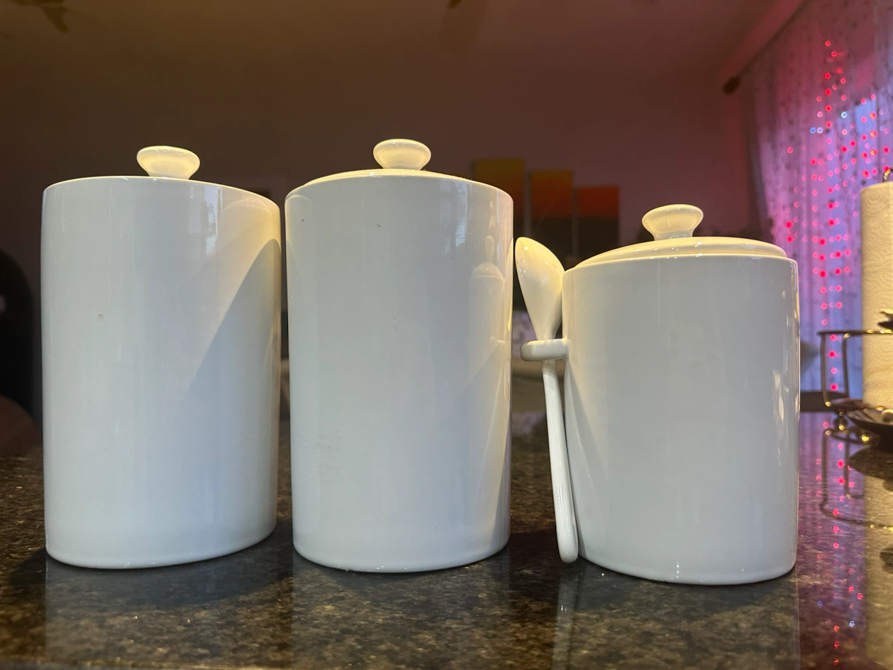 White Canister Set - photo 2