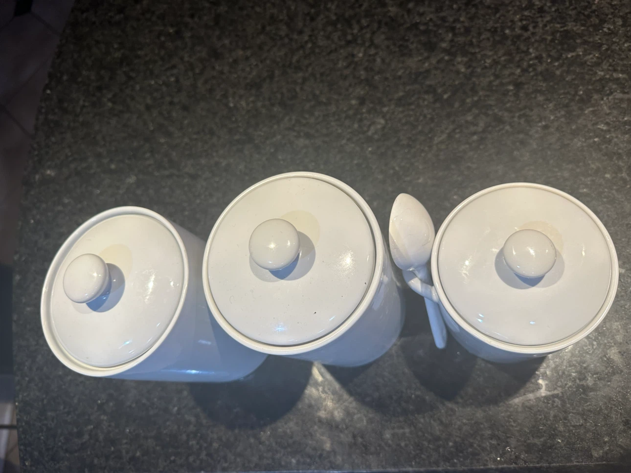 White Canister Set - photo 3