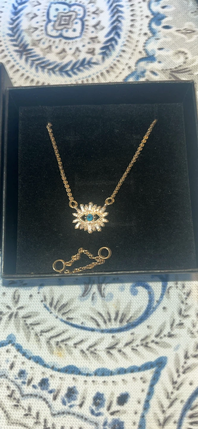 Evil Eye & Heart Necklaces
