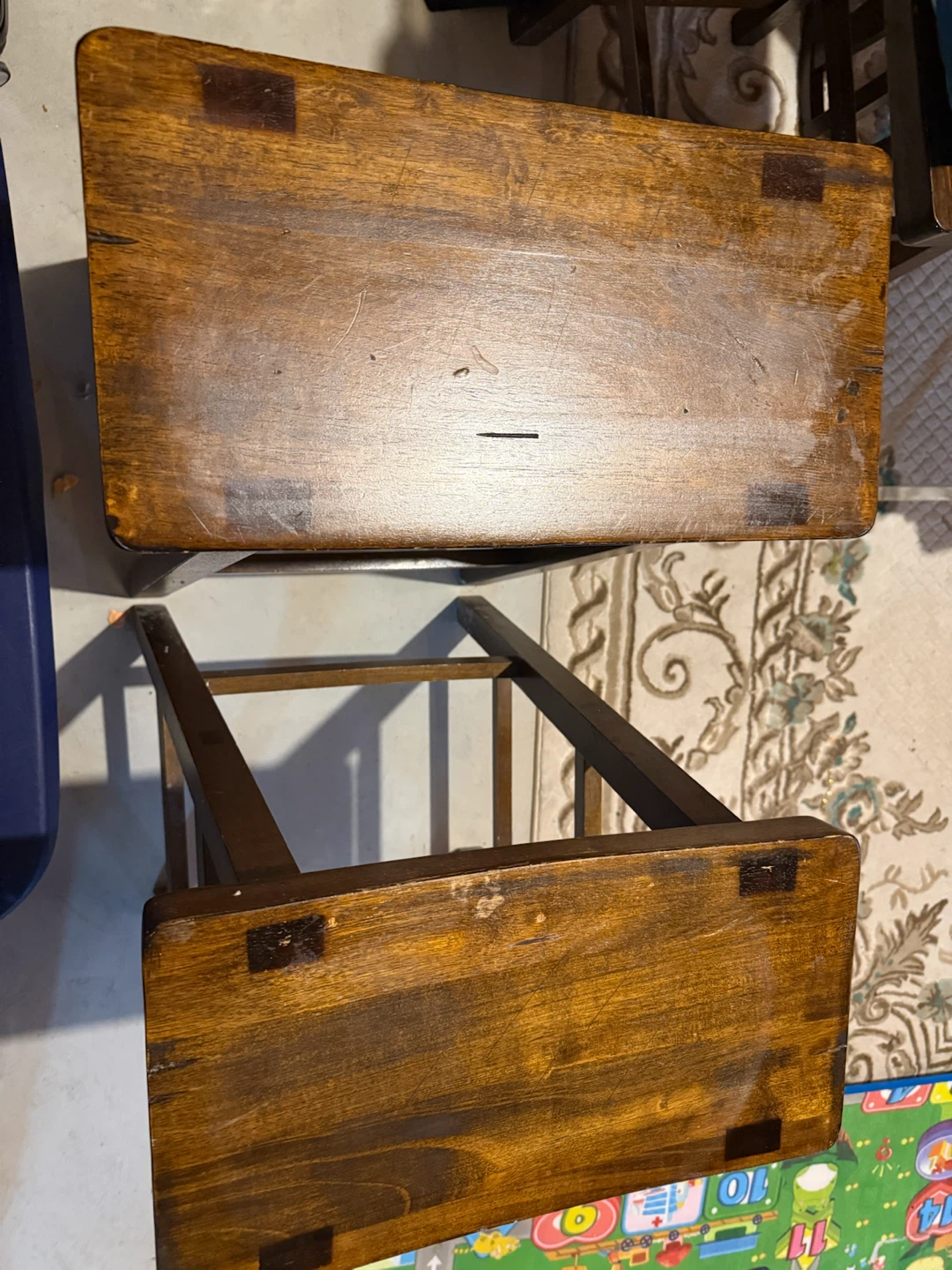Vintage Wooden Stool , good for Counter Top